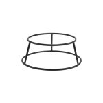GENWARE - BUFFET RISER ANTI-SLIP ROUND BLACK ⌀20/25 x 10 CM