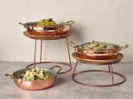 GENWARE - BUFFET RISER ANTI-SLIP ROUND COPPER ⌀20/25 x 10 CM - Image 2