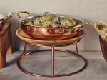 GENWARE - BUFFET RISER ANTI-SLIP ROUND COPPER ⌀20/25 x 10 CM - Image 3