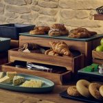 GENWARE - ACACIA WOOD 3 TIER DISPLAY STAND GN 1/1 53 x 32.5 x 22 CM - Image 2