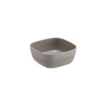 LEONE - NORWAY DOVE GREY MELAMINE BOWL 19.5 x 19.5 x 8 CM