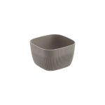 LEONE - NORWAY DOVE GREY MELAMINE BOWL 19.5 x 19.5 x 12 CM