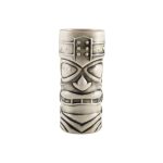 GENWARE - WHITE TIKI MUG 16.5 x 7.5 CM / 400 ML