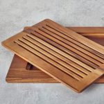 GENWARE - ACACIA WOOD SLATTED CHOPPING BOARD GN 1/1 53 x 32.5 x 2 CM - Image 3