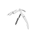 BOJ - DOUBLE LEVER SOMMELIER WAITERS CORKSCREW ST/ST - Image 3