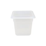 FRESH PACK - POLYPROPYLENE GN CONTAINER WITH HACCP CLIPS 1/6 x 200 MM / 2.3 L