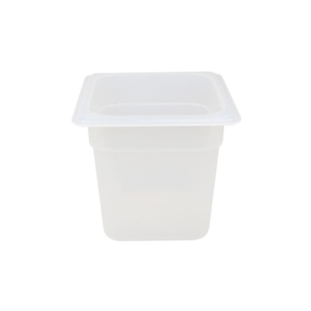 03-723.jpg FRESH PACK - POLYPROPYLENE GN CONTAINER WITH HACCP CLIPS 1/6 x 200 MM / 2.3 L - Image 1