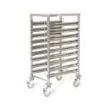 COMAS - ST/ST TROLLEY FOR 9 PCS x GN 1/1 - 38 x 55 x 100 CM