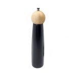 XM - WOODEN PEPPER MILL BLACK 6 x 25 CM