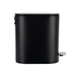 ESTIA - OVAL PEDAL BIN BLACK MATT 5 L SOFT CLOSING - Image 4