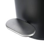 ESTIA - OVAL PEDAL BIN BLACK MATT 5 L SOFT CLOSING - Image 5