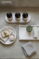 ESPIEL - MARBLE RECTANGULAR TRAY WHITE 25 x 15 x 3 CM - Image 3