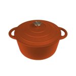 ESPIEL - VOLCANO ENAMELLED CAST IRON CASSEROLE RED 28 x 20 CM / 6.2 L