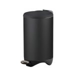 SH - VEGAS PEDAL BIN BLACK MATT 20 L SOFT CLOSING
