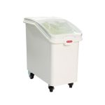 JD - HEAVY DUTY FLOUR BIN 102 LT WITH WHEELS 74.9 x 39.4 x 71.1 CM