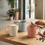 ESPIEL - REACT. KHAKI ESSENTIALS MUG 8.5 x 11.5 x 9 CM / 330 ML - Image 2