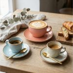 ESPIEL - REACT. CIEL ESSENTIALS ESPRESSO CUP WITH SAUCER 12 x 6 CM / 90 ML - Image 2