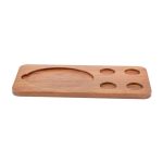 TC - ACACIA WOOD BASE FOR FAJITA CAST IRON WITH 4 DIP POSITIONS 47 x 22.5 CM - Image 4