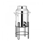 GB - SQUILLO ST/ST MILK DISPENSER 5 L BLACK STEEL BASE