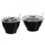 GB - ACRYLIC BUFFET SPOON 25 CM CLEAR - Image 2