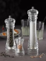 LEONE - ACRYLIC SALT/PEPPER MILL CERAMIC 10 CM - Image 2
