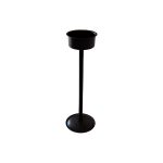 JDS - CHAMPAGNE STAND METAL BLACK 20 x 63 CM