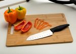 NAVA - ACER BLACK SANTOKU KNIFE 16.5 CM - Image 2