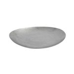 ESPIEL - ANTIQUE ST/ST STONEWASH SILVER TRIANGLE PLATE 29.2 x 24.2 x 3 CM