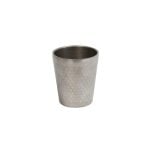 ESPIEL - ANTIQUE ST/ST STONEWASH SILVER DOUBLE WALL CUP 8.2 x 9.6 CM / 300 ML