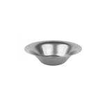 ESPIEL - ANTIQUE ST/ST STONEWASH SILVER BOWL 21 x 6.5 CM