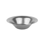 ESPIEL - ANTIQUE ST/ST STONEWASH SILVER BOWL 27 x 7.5 CM