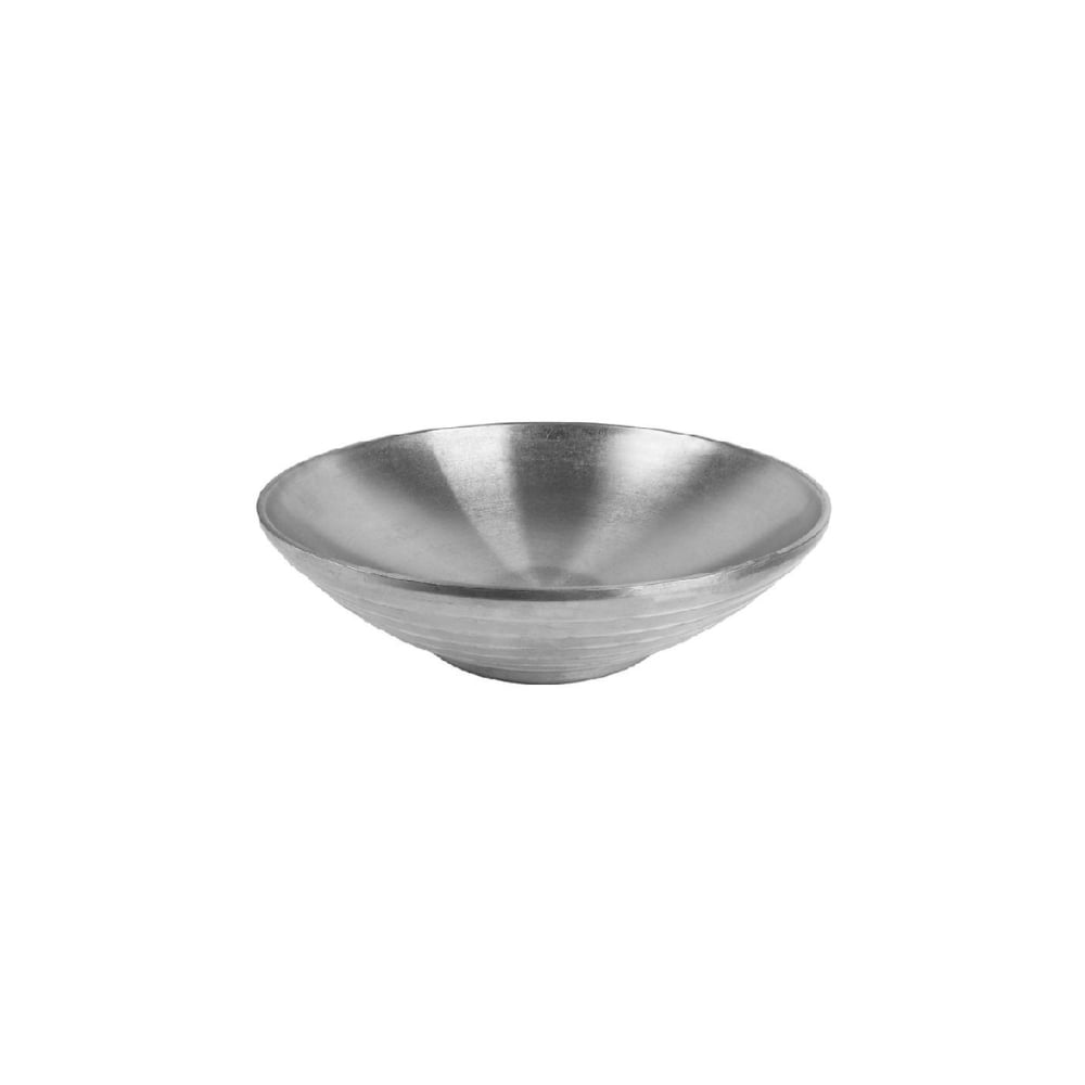 FEV176.jpg ESPIEL - ANTIQUE ST/ST STONEWASH SILVER DOUBLE WALL BOWL 24 x 8 CM - Image 1