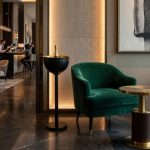 ESPIEL - CHAMPAGNE BUCKET WITH STAND ST/ST MATT BLACK 38.8 x 83 CM - Image 2