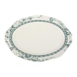 OF - TIFFANY GREEN OVAL PLATTER 36 CM