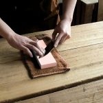 NANIWA - TRADITIONAL SHARPENING WHETSTONE #1000 21 x 7 x 2 CM - Image 2