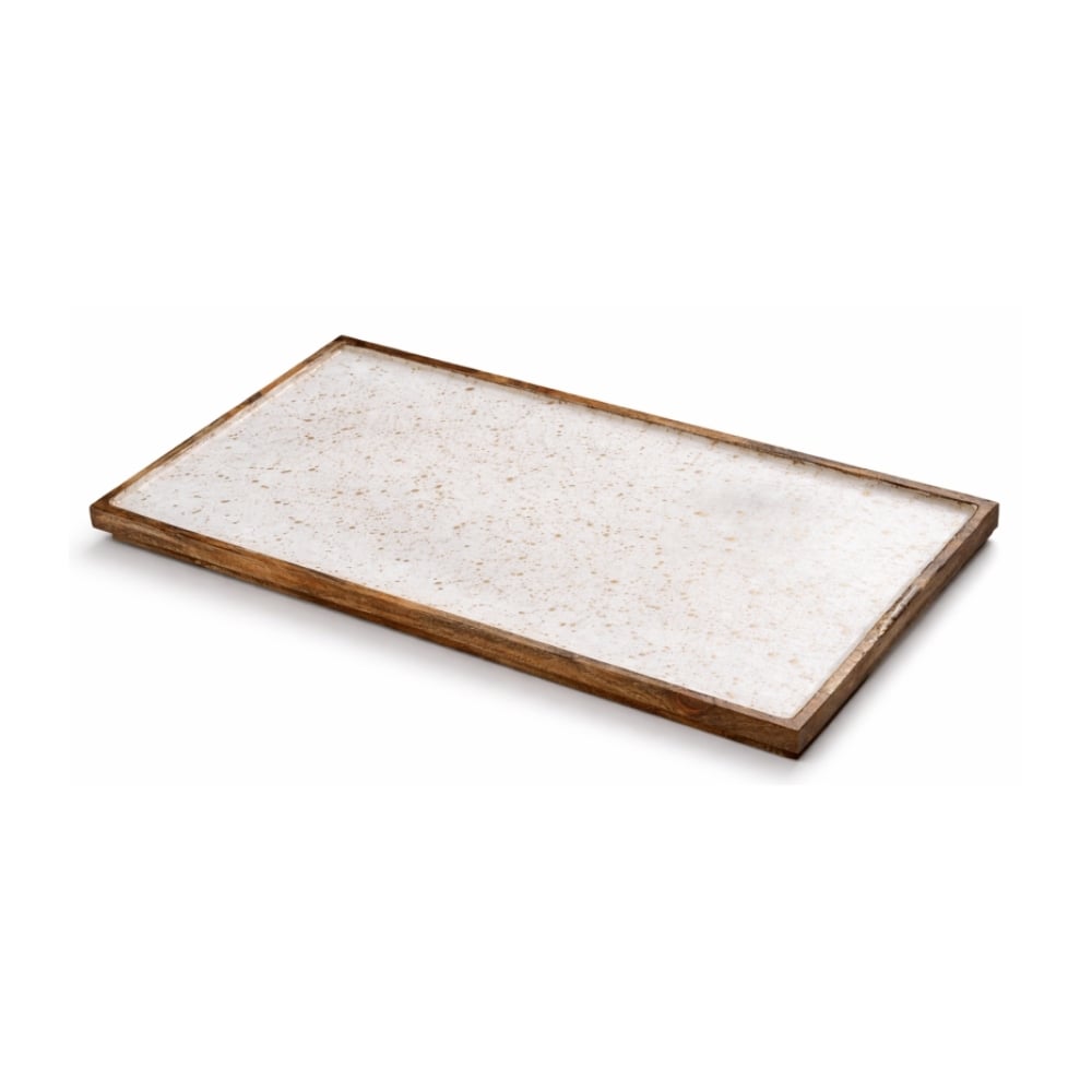 Gtsa Gold Spots Prestige White Wooden Tray Stackable Gn 1/1 53 X 32.5 Cm