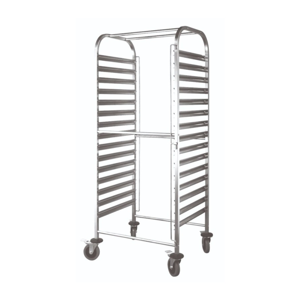 Gtsa St/St Trolley For 15 Pcs X Gn 2/1 59 X 68 X 170 Cm