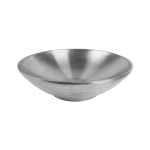 ESPIEL - ANTIQUE ST/ST STONEWASH SILVER DOUBLE WALL BOWL 30 x 9.5 CM