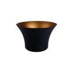 ESPIEL - CHAMPAGNE BUCKET ST/ST MATT BLACK 35.5 x 22 CM