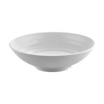 XM - GALAXY SALAD BOWL MELAMINE MATT WHITE 32 x 9 CM No.9163