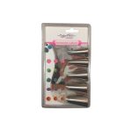 GTSA - STAR TUBE SET OF 5 18/10 ST/ST